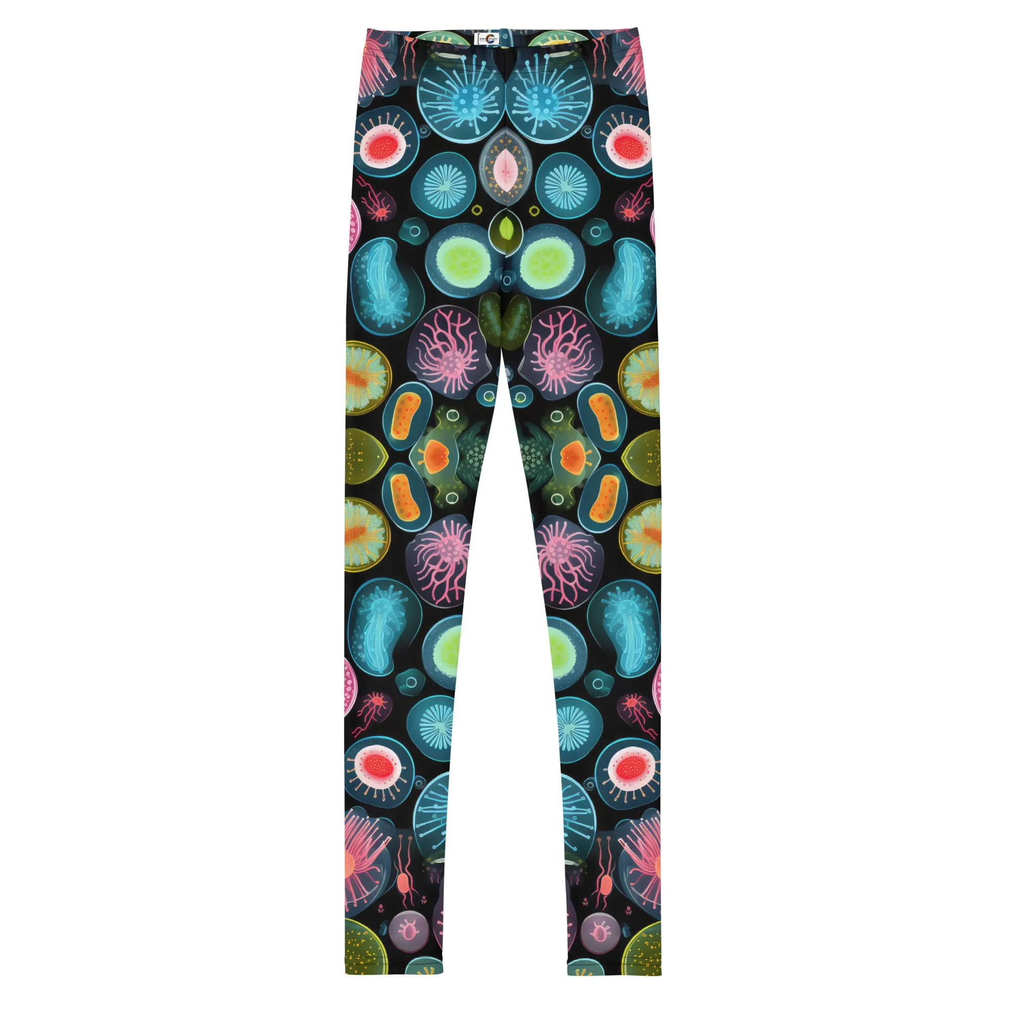 Youth Leggings Glowing Bacteria